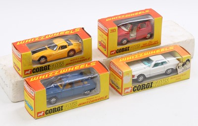 Lot 1130 - Corgi Toys Whizzwheels boxed model group of 4...