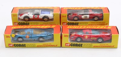 Lot 1127 - Corgi Toys Whizzwheels boxed model group of 4...