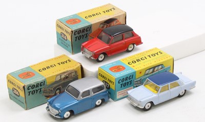 Lot 1137 - Corgi Toys boxed model group of 3 comprising...