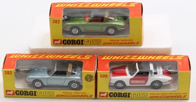 Lot 1128 - Corgi Toys Whizzwheels boxed model group of 3...