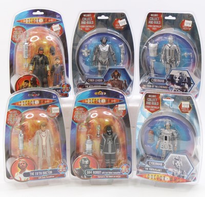 Lot 1919 - 6x Character Online Doctor Who collectable...