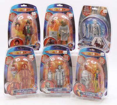 Lot 1918 - 6x Character Online Doctor Who collectable...