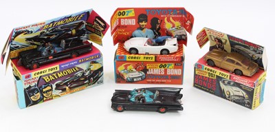 Lot 1198 - Corgi Toys TV and Film group of 4 comprising...