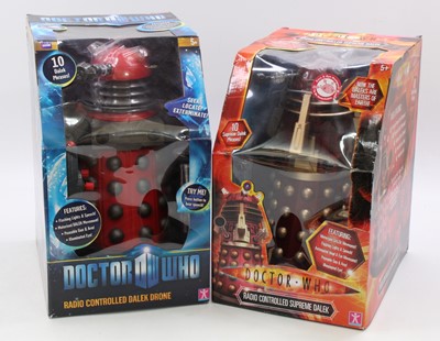 Lot 1911 - 2 x Character Online Doctor Who Dalek remote...