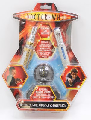 Lot 1928 - Character Online Doctor Who sonic and laser...