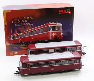 Lot 259 - LGB 37300 G scale 45mm 2-car Schienebus, in...