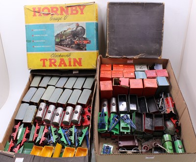 Lot 317 - Two trays containing mainly No.20/M Hornby...