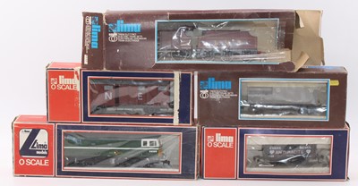 Lot 340 - Lima locos & wagons: 4F LMS red 4683; D6506 BR...