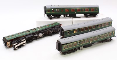 Lot 347 - Two DMU two car sets early style BR green....