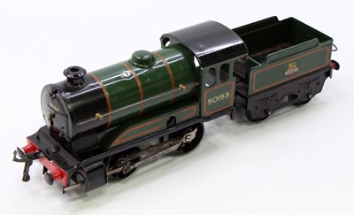 Lot 243 - 1954-61 Hornby 0-gauge 0-4-0 type 51 loco &...