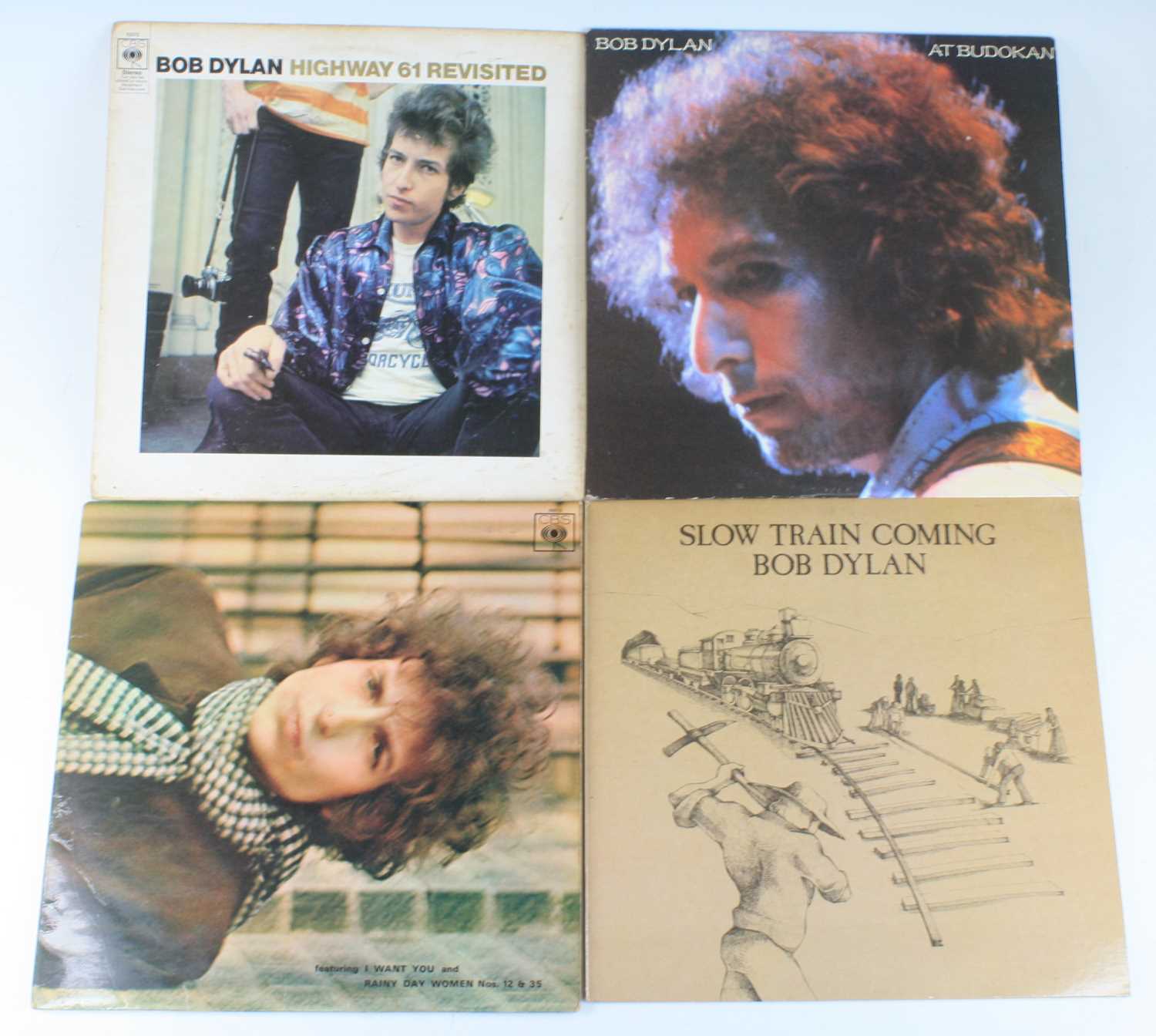 Lot 48 - Bob Dylan, a collection of eight LPs, to...