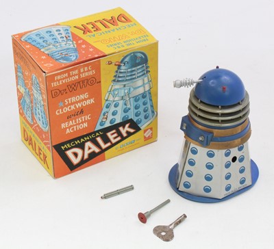 Lot 1895 - Codeg Doctor Who clockwork mechanical Dalek,...