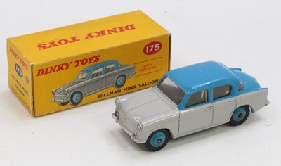 Lot 1107 - A Dinky Toys No. 175 Hillman Minx comprising...