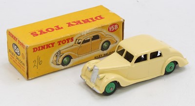 Lot 1387 - A Dinky Toys No. 158 Riley Saloon comprising...