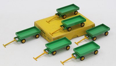 Lot 1412 - A Dinky Toys No. 105C 4-wheel hand truck...