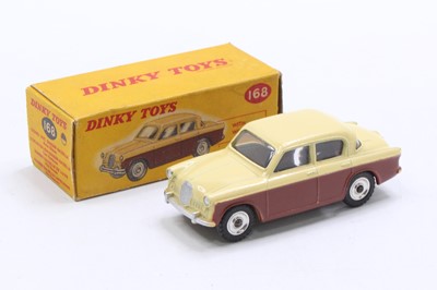 Lot 1380 - A Dinky Toys No. 168 Singer Gazelle comprising...