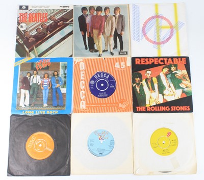 Lot 55 - A large collection of assorted 7" singles,...