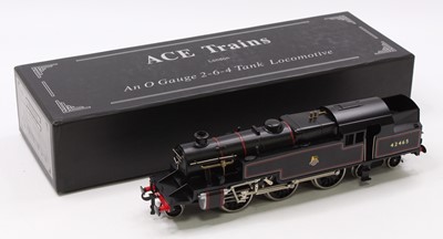 Lot 362 - ACE Trains 0-gauge 2-6-4 tank loco BR black...