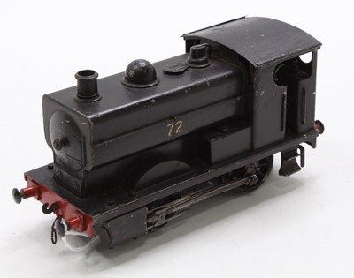 Lot 371 - Unidentified make 0-4-0 pannier tank loco,...