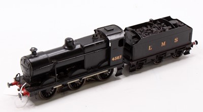 Lot 378 - Unidentified make 0-6-0 loco & tender, 3-rail...