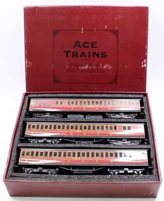 Lot 391 - ACE Trains 3-car EMU set LMS Broad Street –...