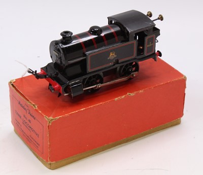 Lot 396 - 1954-60 Type 40 Hornby 0-4-0 clockwork tank...