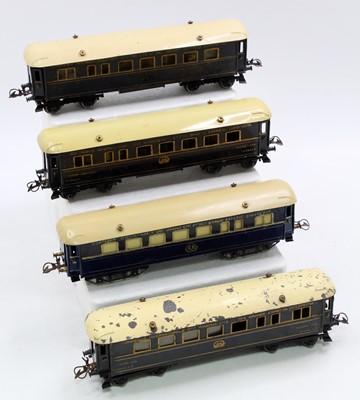 Lot 398 - Four 1926-41 coaches for Riviera Blue Train:...