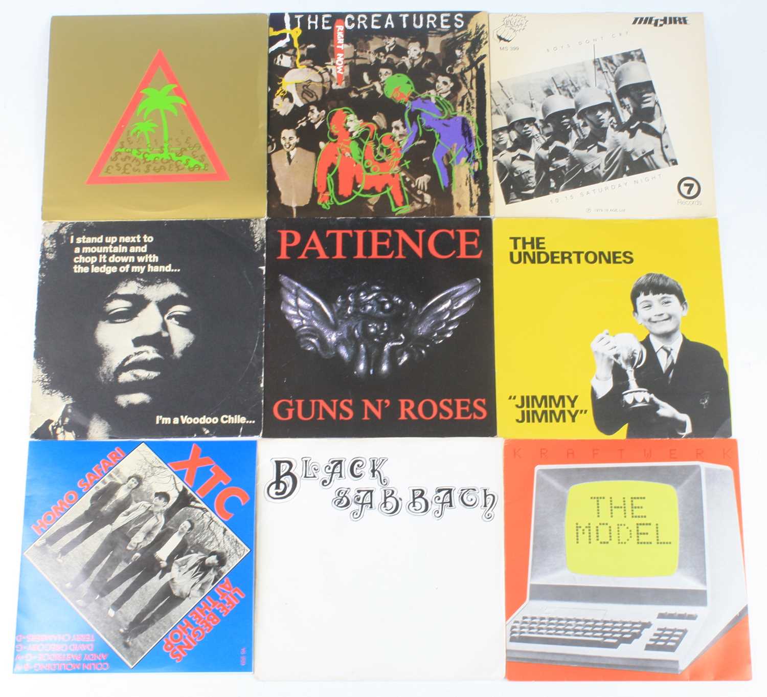 Lot 56 - A large collection of 7" vinyl, various dates...