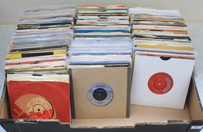 Lot 56 - A large collection of 7" vinyl, various dates...