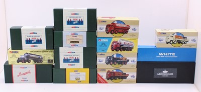 Lot 960 - 14 modern issue Corgi Classics road haulage...