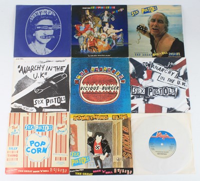 Lot 61 - Sex Pistols, a collection of 7" vinyl to...