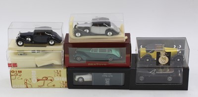 Lot 841 - Collection of mixed 1/43rd scale model Rolls...