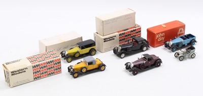 Lot 941 - Western Models, John Day and wooden hand-built...