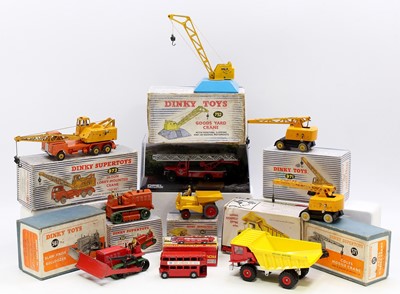 Lot 1462 - A collection of boxed play-worn Dinky Toys,...