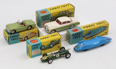 Lot 1162 - Corgi Toys boxed model group of 4 comprising...