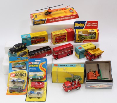 Lot 1464 - A mixed collection of Dinky and Corgi Toys...