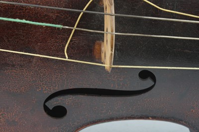 Lot 259 - A 19th century cello, having a two piece maple...