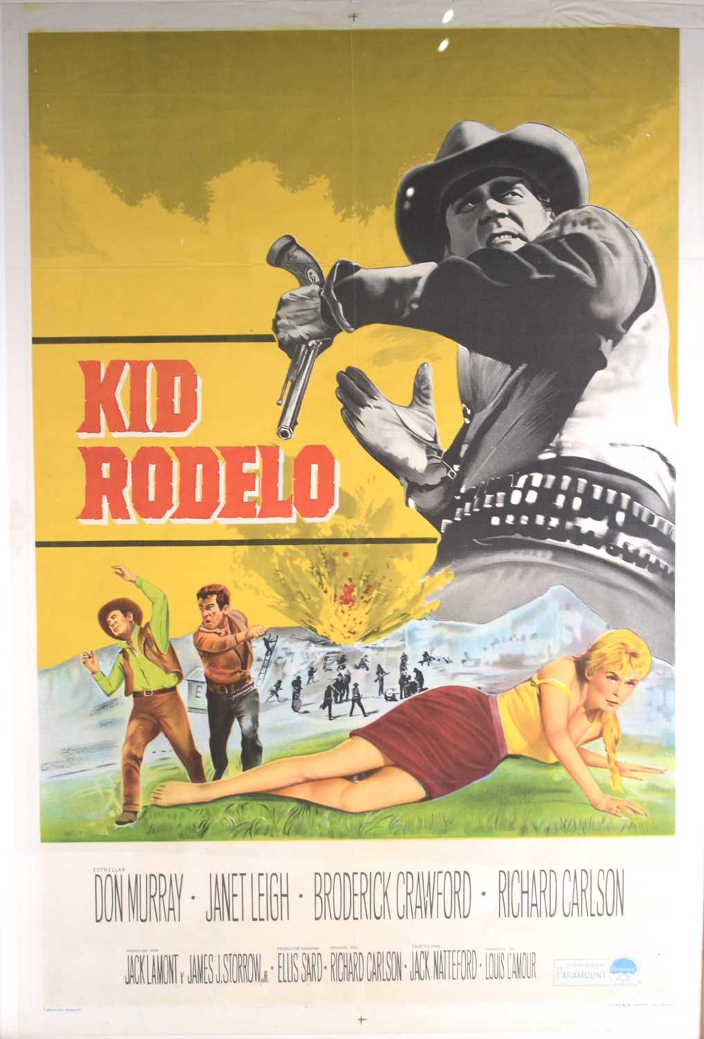 Lot 294 - Kid Rodelo, Argentine one sheet film poster,...