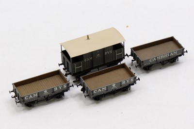 Lot 661 - Collection of 4 kit built Cambrian Railways...