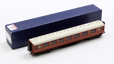 Lot 665 - Kit Built 00 Gauge LNER Composite 1/3rd Coach,...