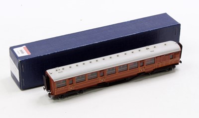 Lot 666 - Kit Built 00 Gauge LNER Brake 3rd, Lawrence...