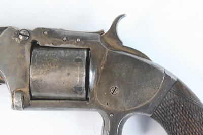 Lot 303 - A 19th century unmarked Smith and Wesson .32...