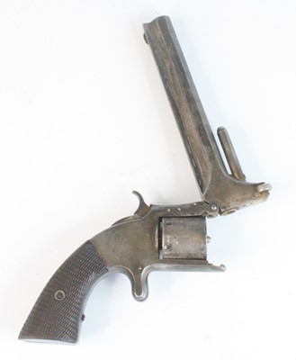 Lot 303 - A 19th century unmarked Smith and Wesson .32...