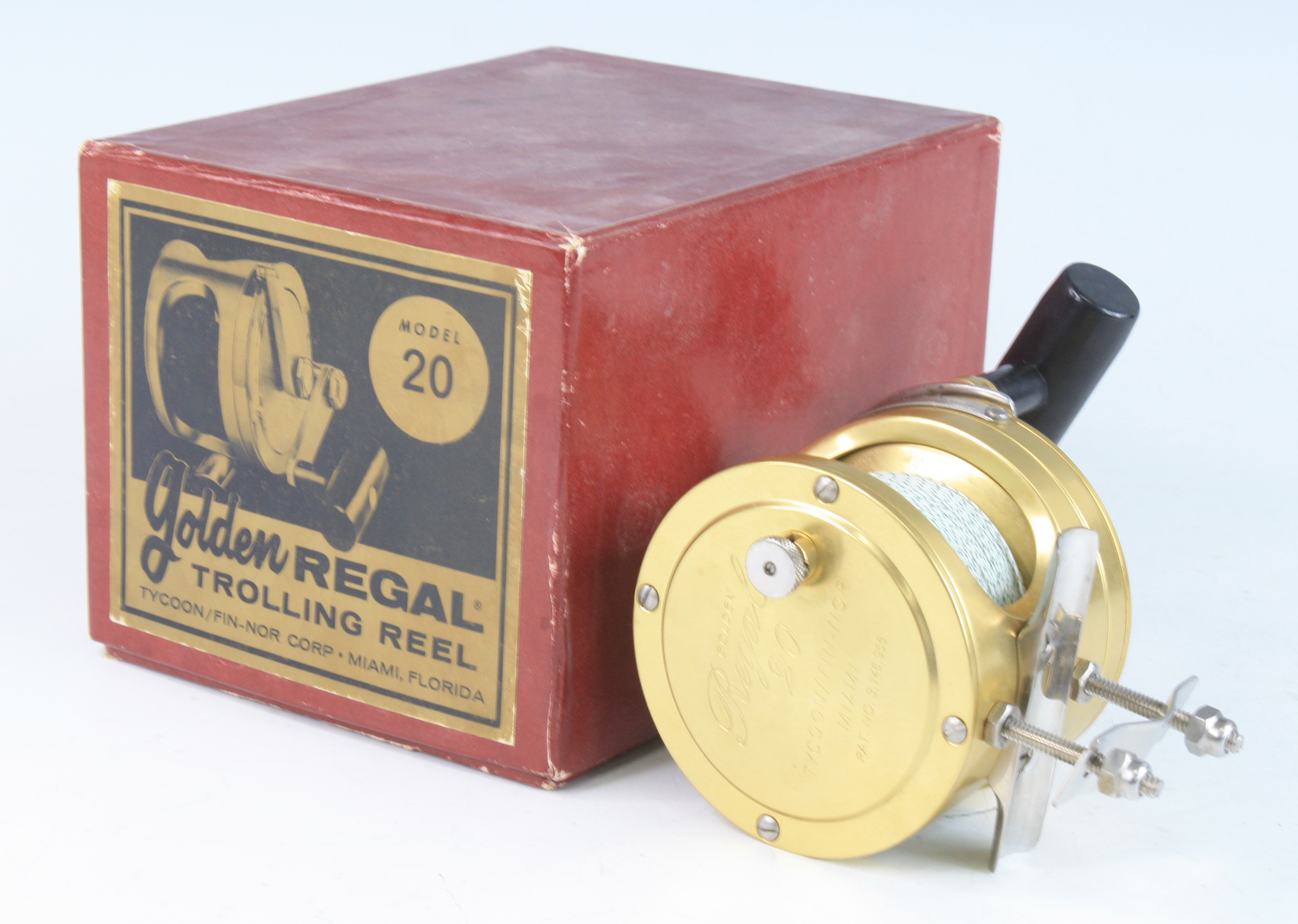 Sold at Auction: FIN NOR BIG GAME TROLLING FISHING REEL