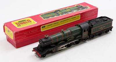 Lot 444 - Hornby-Dublo, 2221, 2-rail 4-6-0 loco & tender...