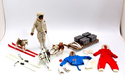 Lot 1832 - A vintage Palitoy Action Man with eagle eyes,...