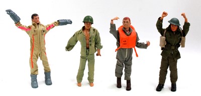 Lot 1834 - 4 various Palitoy Action Man Dolls, two have...