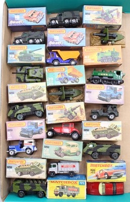 Lot 1524 - A collection of 15 boxed Matchbox Lesney...