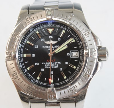 Lot 2310 - A gents stainless steel Breitling Colt...