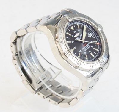 Lot 2310 - A gents stainless steel Breitling Colt...